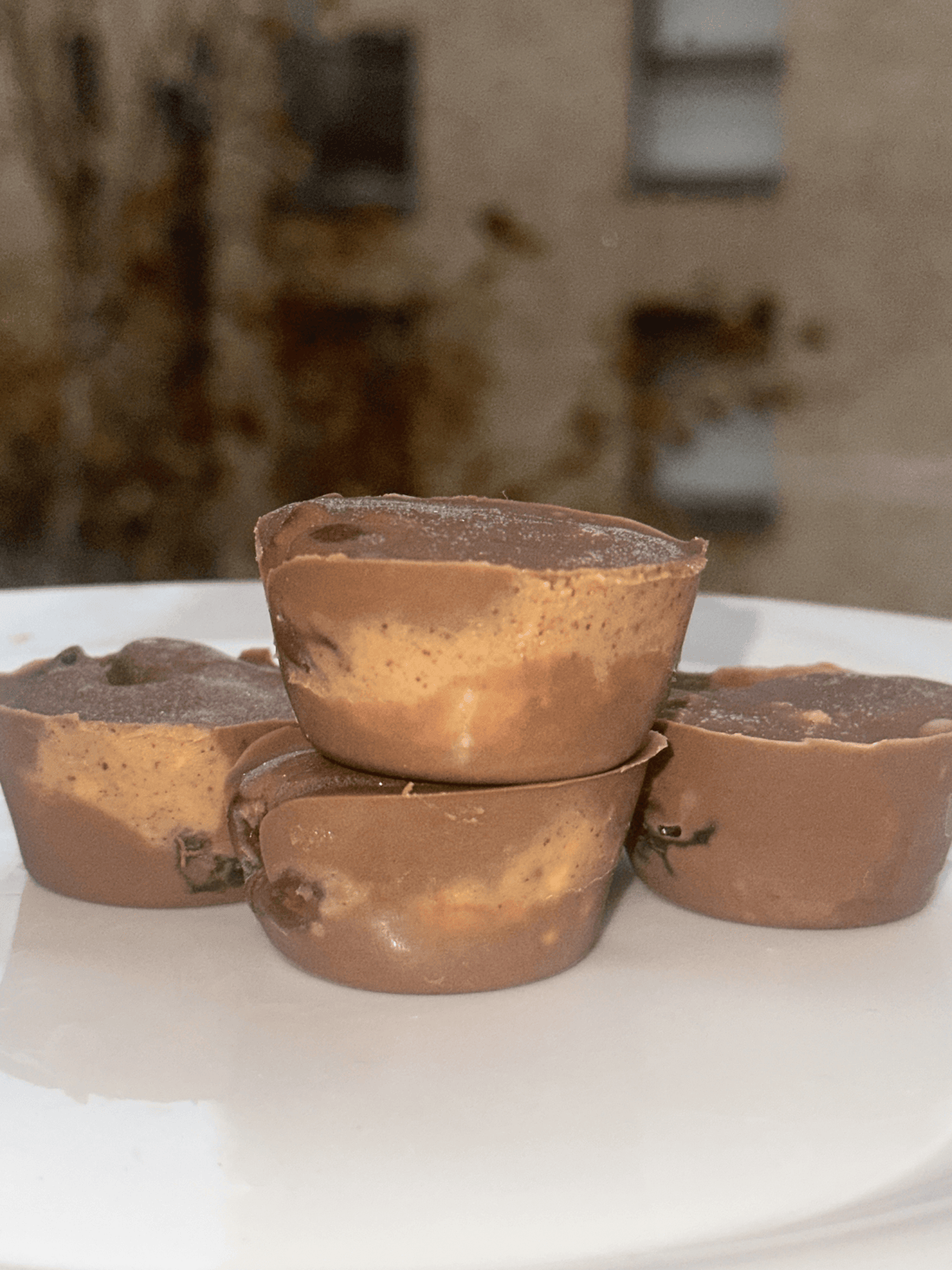 4 Ingredient Healthy Snicker Cups