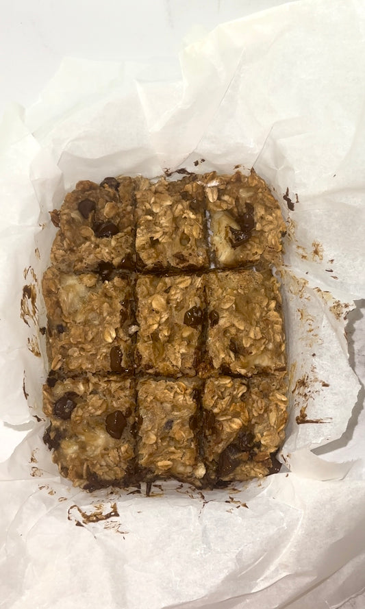 Banana Oat Bars